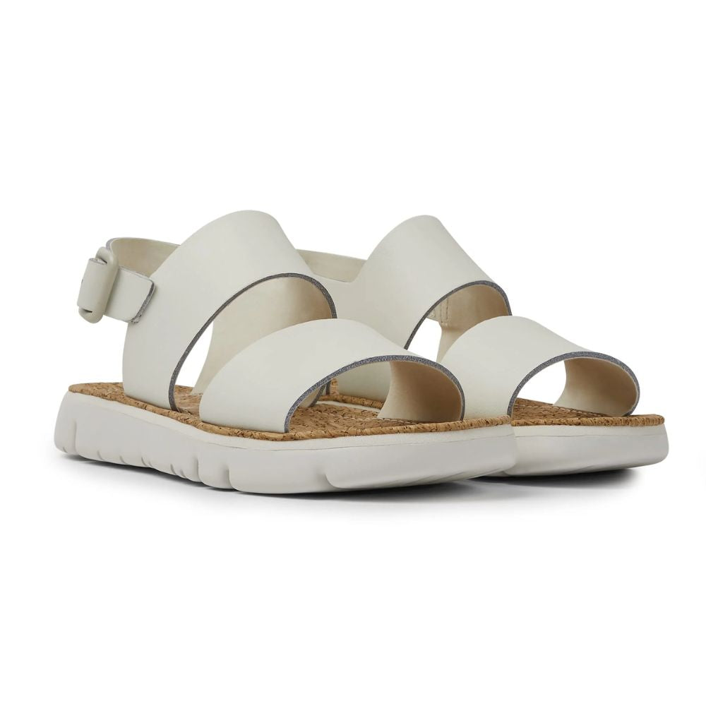 Camper Women's White Oruga Slingback Sandal