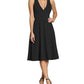 Vestido de coquetel feminino Dress The Population Catalina Fit &amp; Flare, preto, tamanho pequeno
