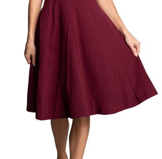 Vestido de coquetel feminino Dress The Population Catalina Fit &amp; Flare, vermelho, tamanho X-S
