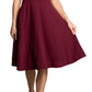 Vestido Catalina com decote em V para mulheres da Dress The Population, tamanho grande, vermelho
