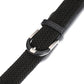 Cinto elástico trançado feminino Mio Marino, preto, tamanho M