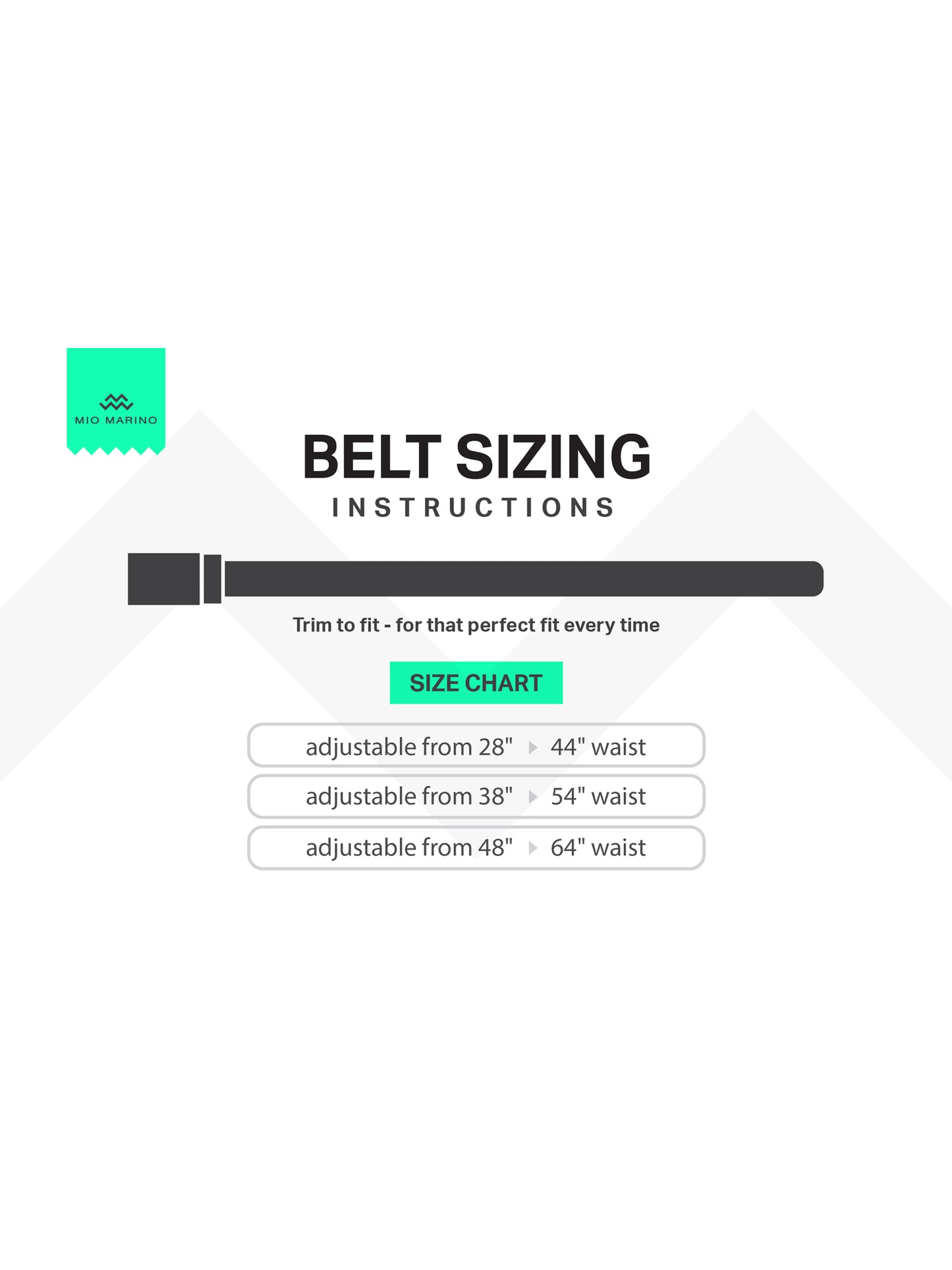 Cinto de couro com catraca Linxx masculino Mio Marino, marrom, tamanho grande