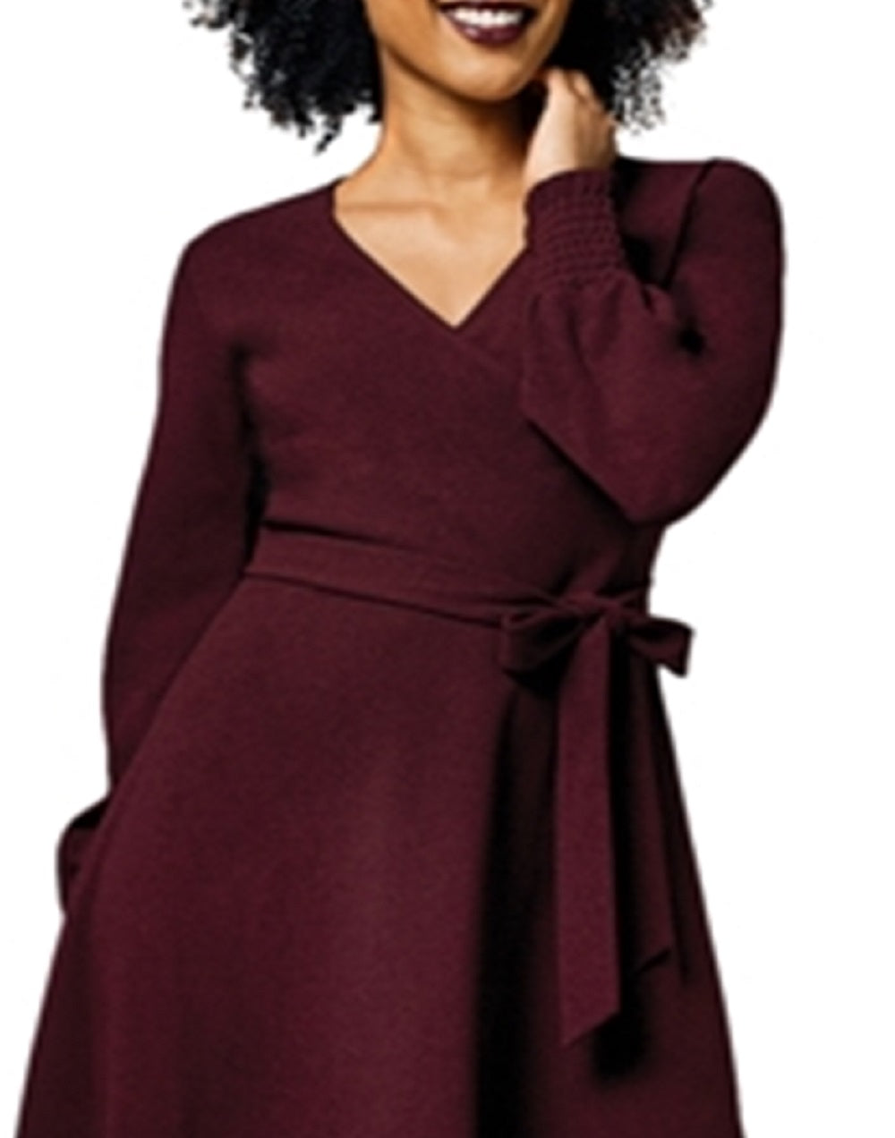 Vestido envelope perfeito feminino Leota vermelho tamanho médio