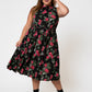 Vestido Mindy Feminino Leota Preto Tamanho 1X