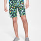 Shorts masculinos Paisley &amp; Gray com estampa de folhas e guerreiro slim fit, preto, tamanho 32W