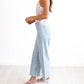 Pistola - Women's Penny Crop High Rise Wide Leg Jeans