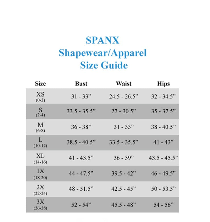Shorts SPANX® OnCore de cintura alta até o meio da coxa em preto, tamanho 1X