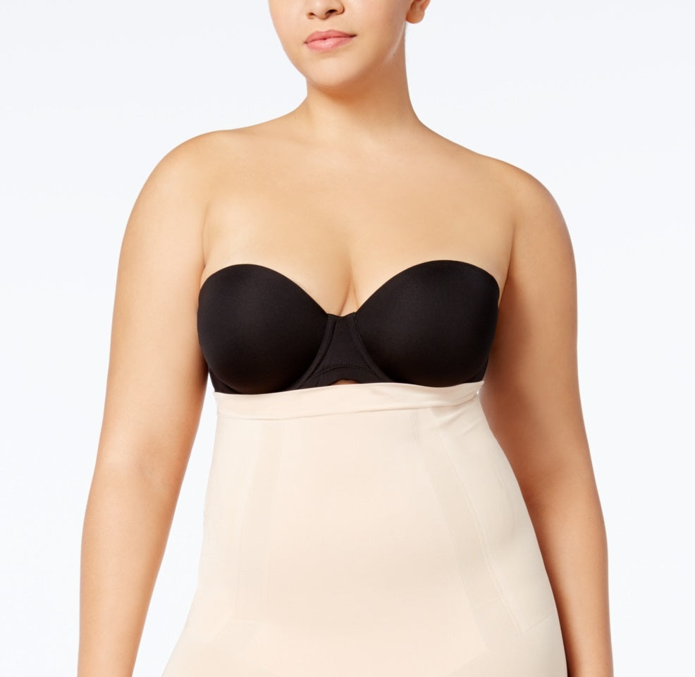 Spanx OnCore Firm Control Cintura Alta Modelador de Coxas Feminino Bege Tamanho 2X