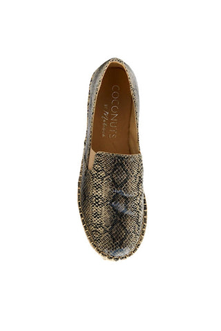 Matisse - Women's Peaches Natural Snake Espadrille - Medium