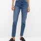Calça Jeans Mom-Fit Feminina Mango Azul Tamanho 12
