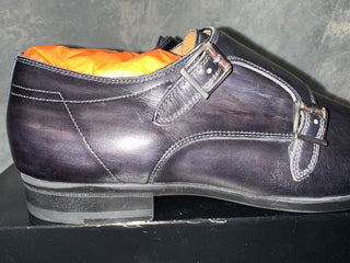 Pantufas masculinas Magnanni Maxon Smoking, cinza, tamanho 8,5 M