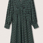 Vestido midi estampado feminino Mango verde tamanho 6