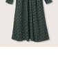 Vestido midi estampado feminino Mango verde tamanho 6