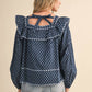 &Merci - Baby Doll Square Neck Blouse