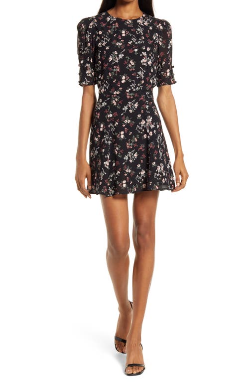 Reformation Bard Floral Print Minidress - Size 2