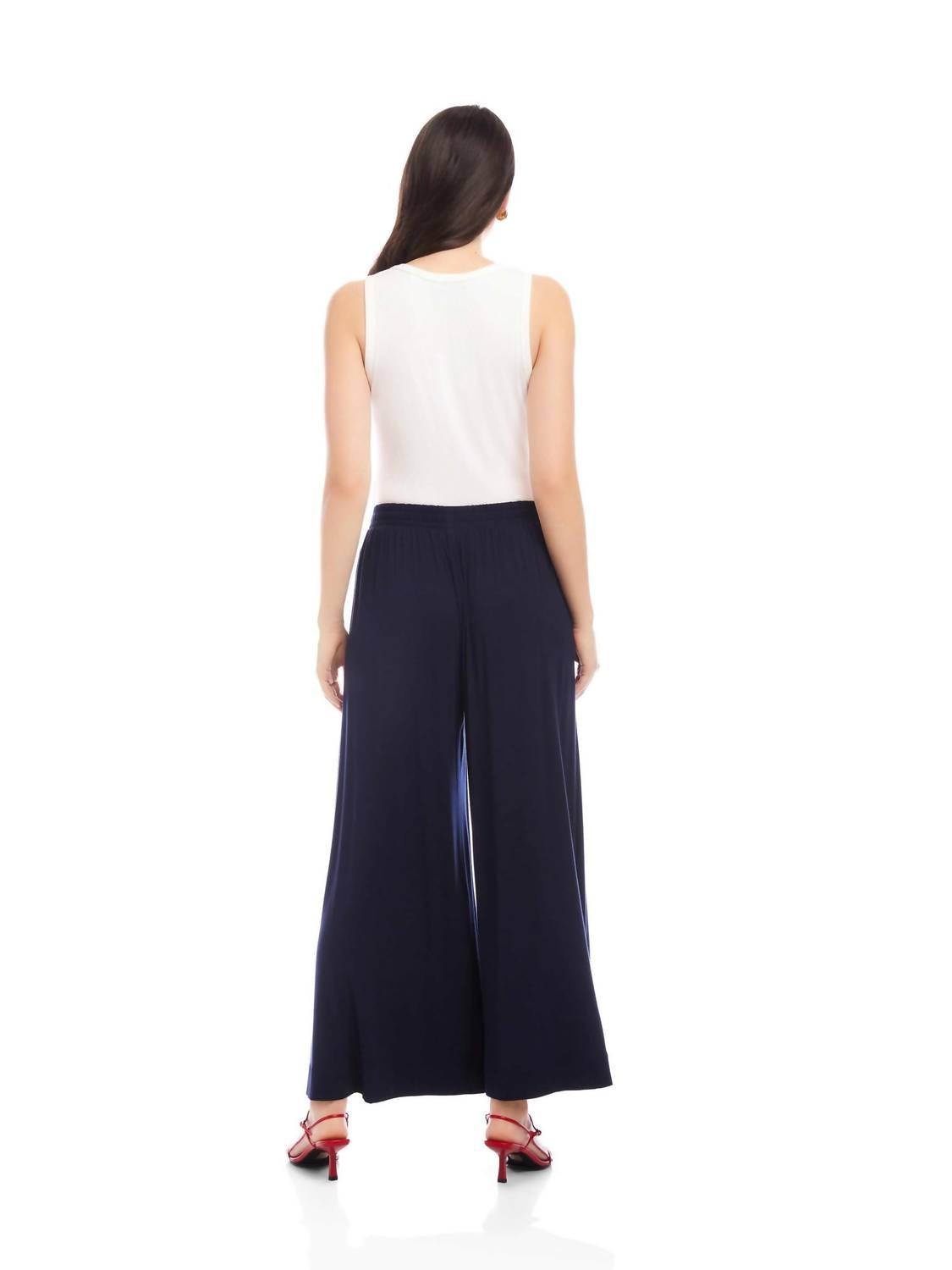 Fifteen Twenty - Shilo Wide Leg Ankle Pants