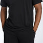 Camiseta masculina de algodão pima peruano Daniel Buchler preta tamanho médio