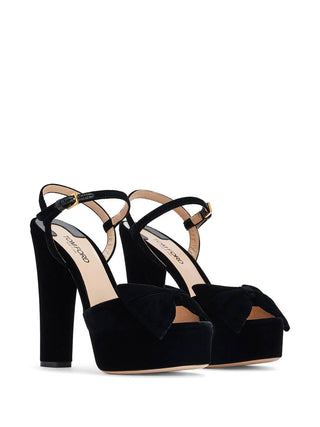 Tom Ford - Women's Brigitte Velvet Sandals