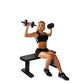 Marcy Home Gym Exercício Fitness Treinamento Treino Flat Board Banco de Levantamento de Peso