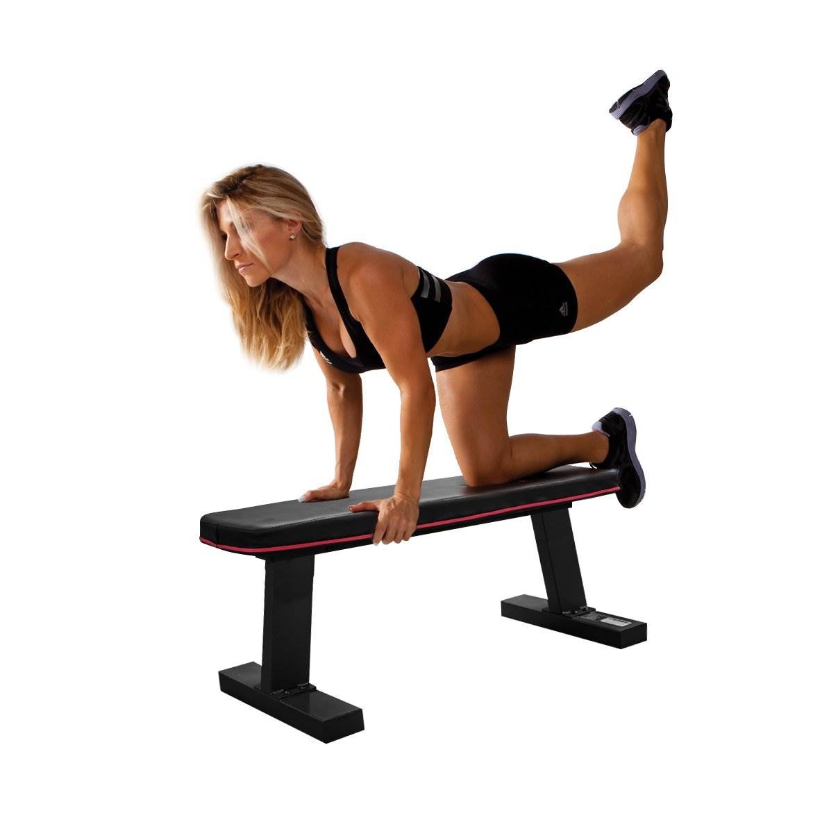 Marcy Home Gym Exercício Fitness Treinamento Treino Flat Board Banco de Levantamento de Peso