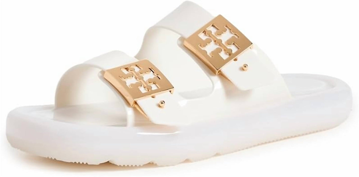Tory Burch - Buckle Bubble Jelly Slides