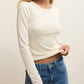 Z Supply - Second Skin Crew Long Sleeve Top