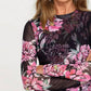 Johnny Was - Natalie Long Sleeve Mesh Tee