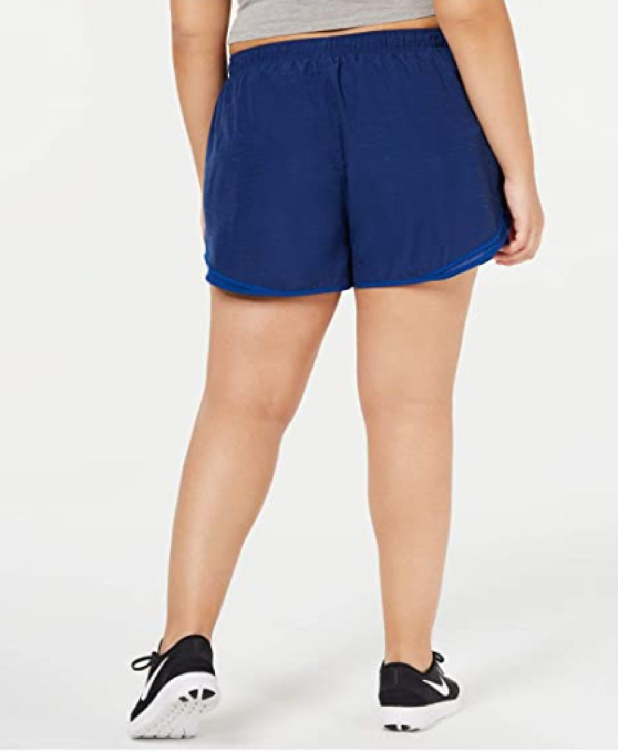 Shorts Nike Dri-FIT Tempo Plus Size Feminino Azul Tamanho 2 Extra Grande