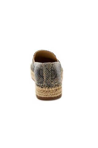 Matisse - Women's Peaches Natural Snake Espadrille - Medium