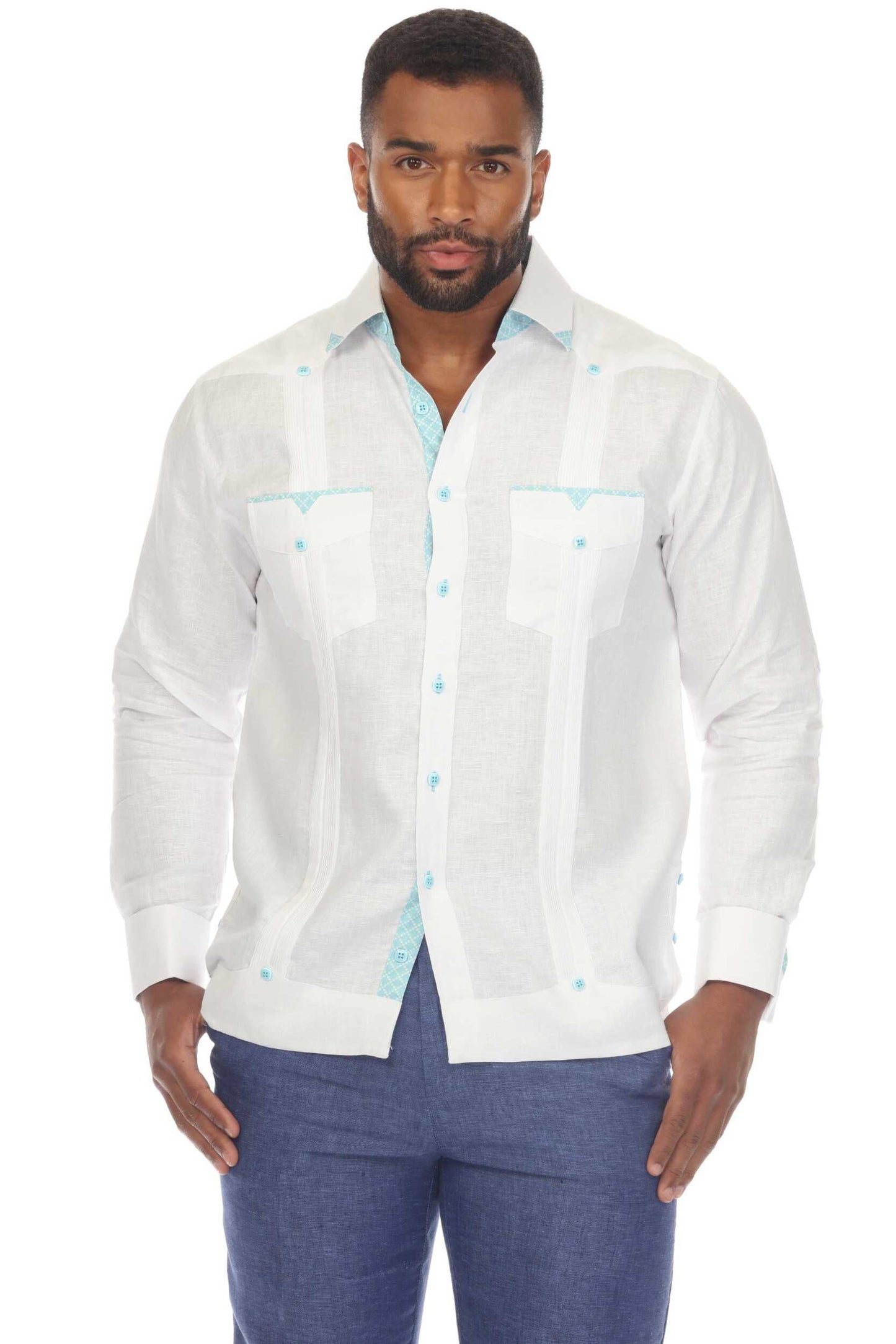 mojito-mens-100-linen-guayabera-chacabana-shirt-long-sleeve-with-print-trim-accent