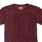 Camiseta texturizada masculina American Rag, roxa, tamanho XXX-G