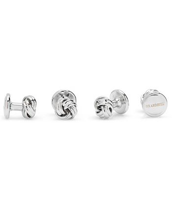 Cufflinks Inc. Camisa Masculina com Nó e Tachas Cinza Tamanho Regular