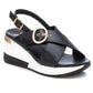 Xti - Women's Wedge Cross Strap Sandals