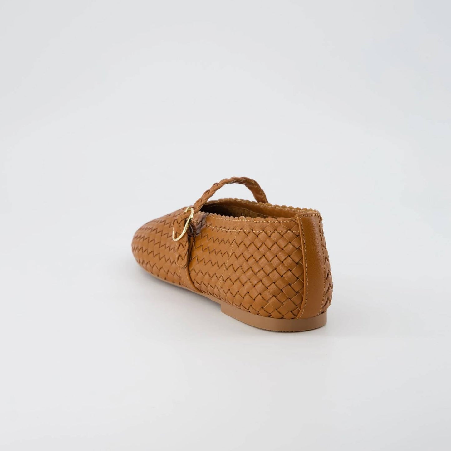 Cushionaire - Women's Bistro Woven Mary Jane Flat