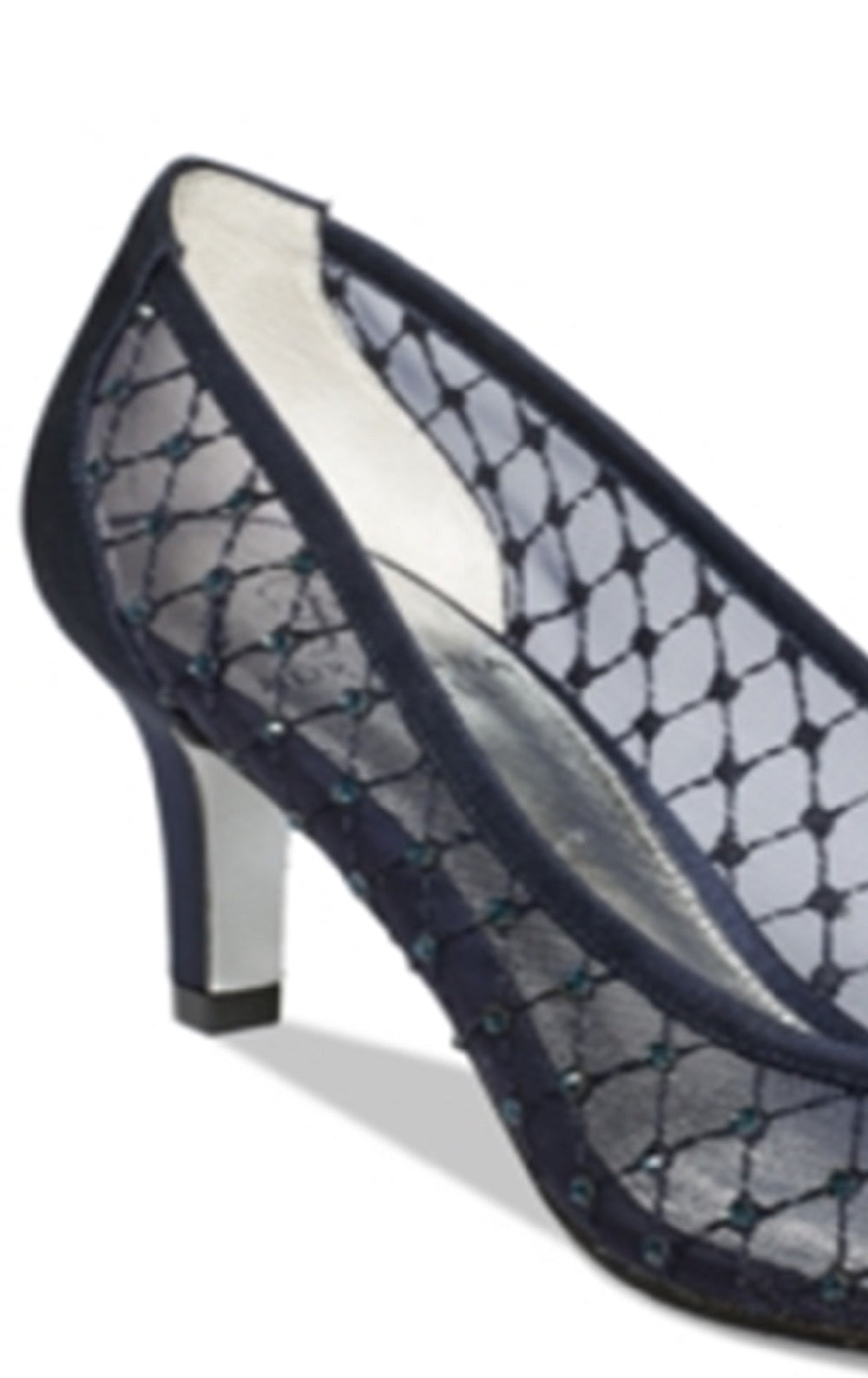 Adrianna Papell Sapatos de noite Jamie femininos azuis tamanho 7