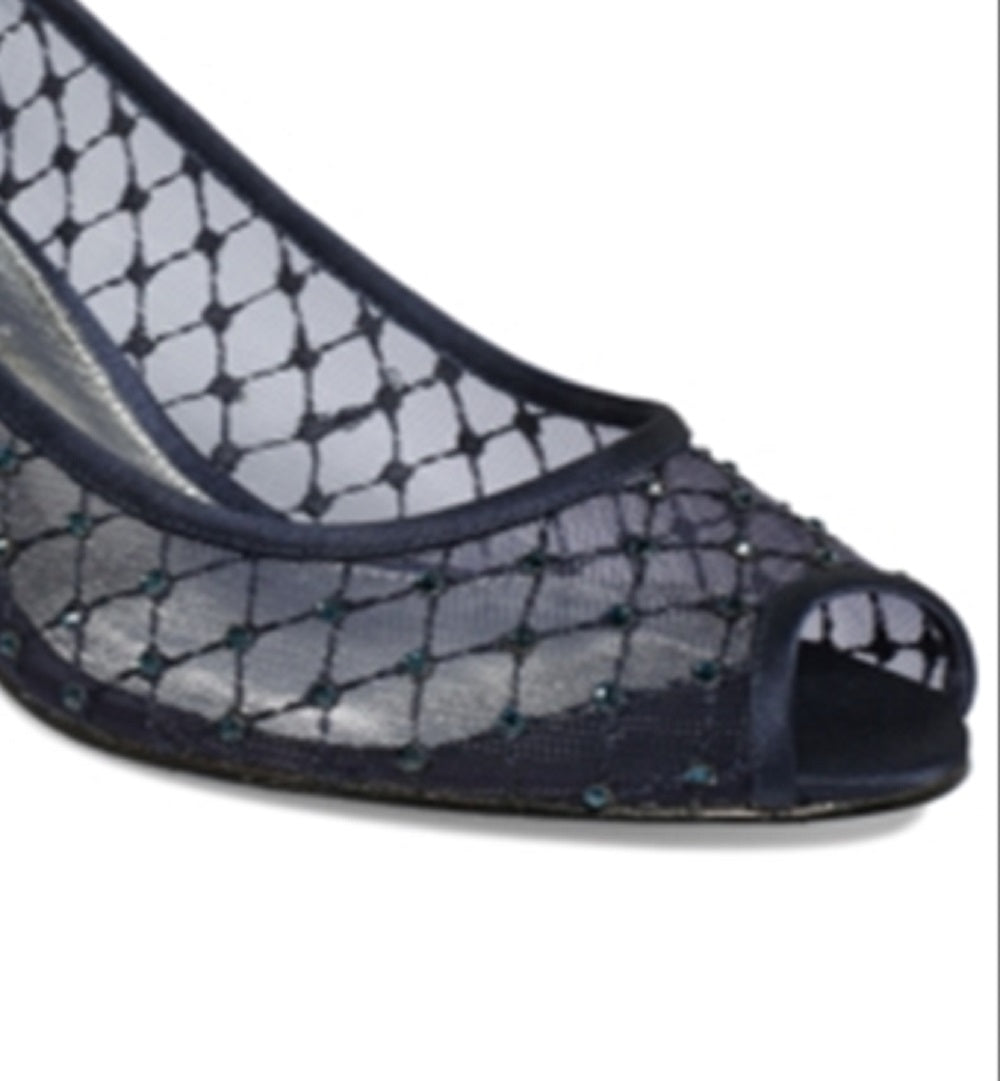 Adrianna Papell Sapatos de noite Jamie femininos azuis tamanho 7