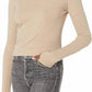 Enza Costa - CASHMERE FITTED CUFFED L/S CREW