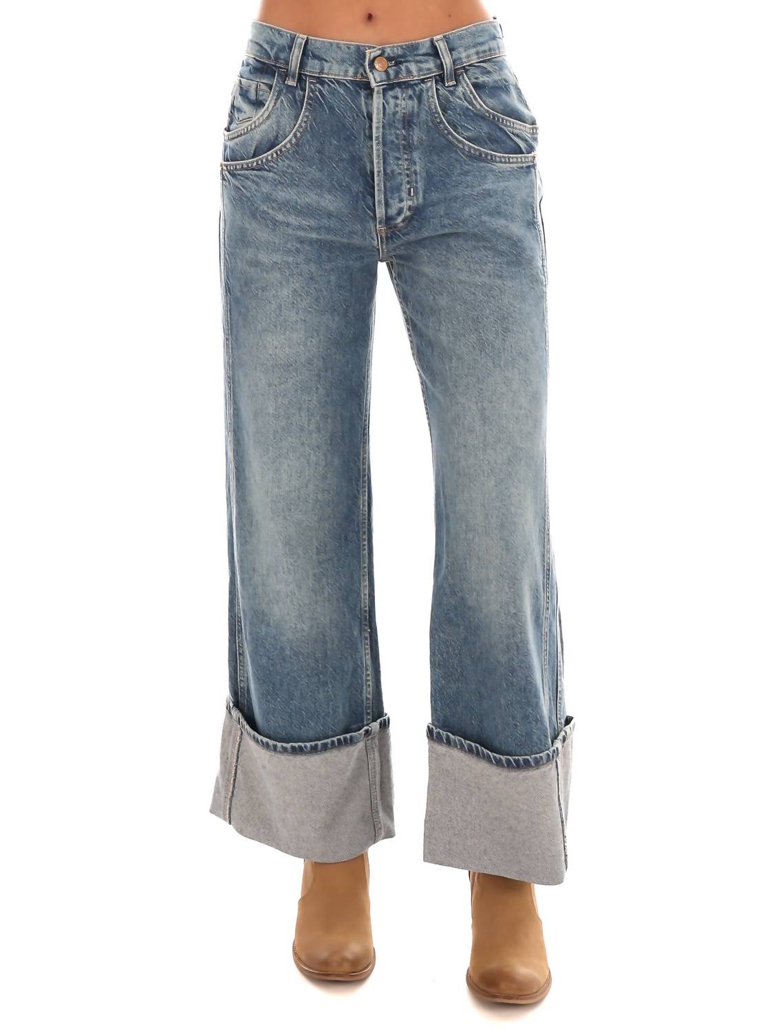 Free People - Final Countdown Mid Rise Jeans