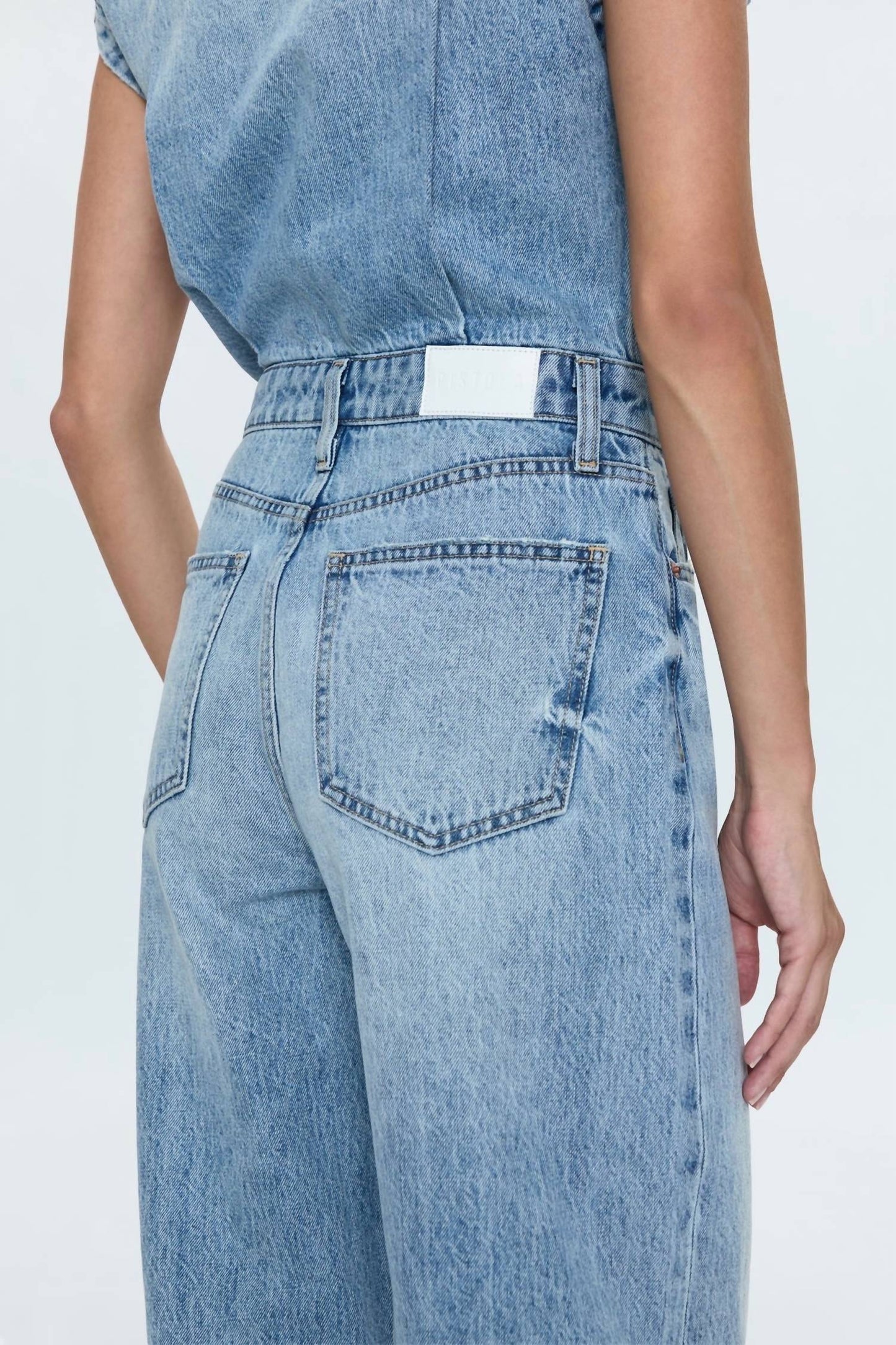 Pistola - Ace Sleeveless Barrel Leg Jumpsuit