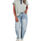 Ee:Some - Collar Code Boxy Top