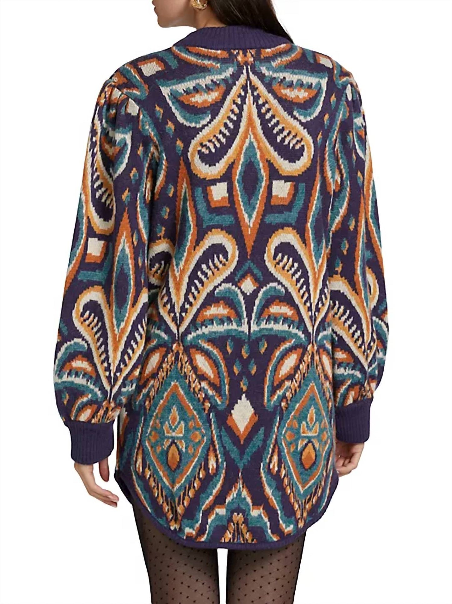 Farm Rio - Pineapple Ikat Knit Dress