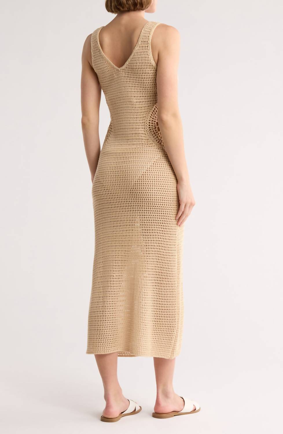 Elan - Crochet Open Tank Dress