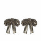 Accessory Concierge - Gemstone Bow Earrings