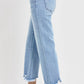 Risen - Mid-Rise Crop Straight Jeans
