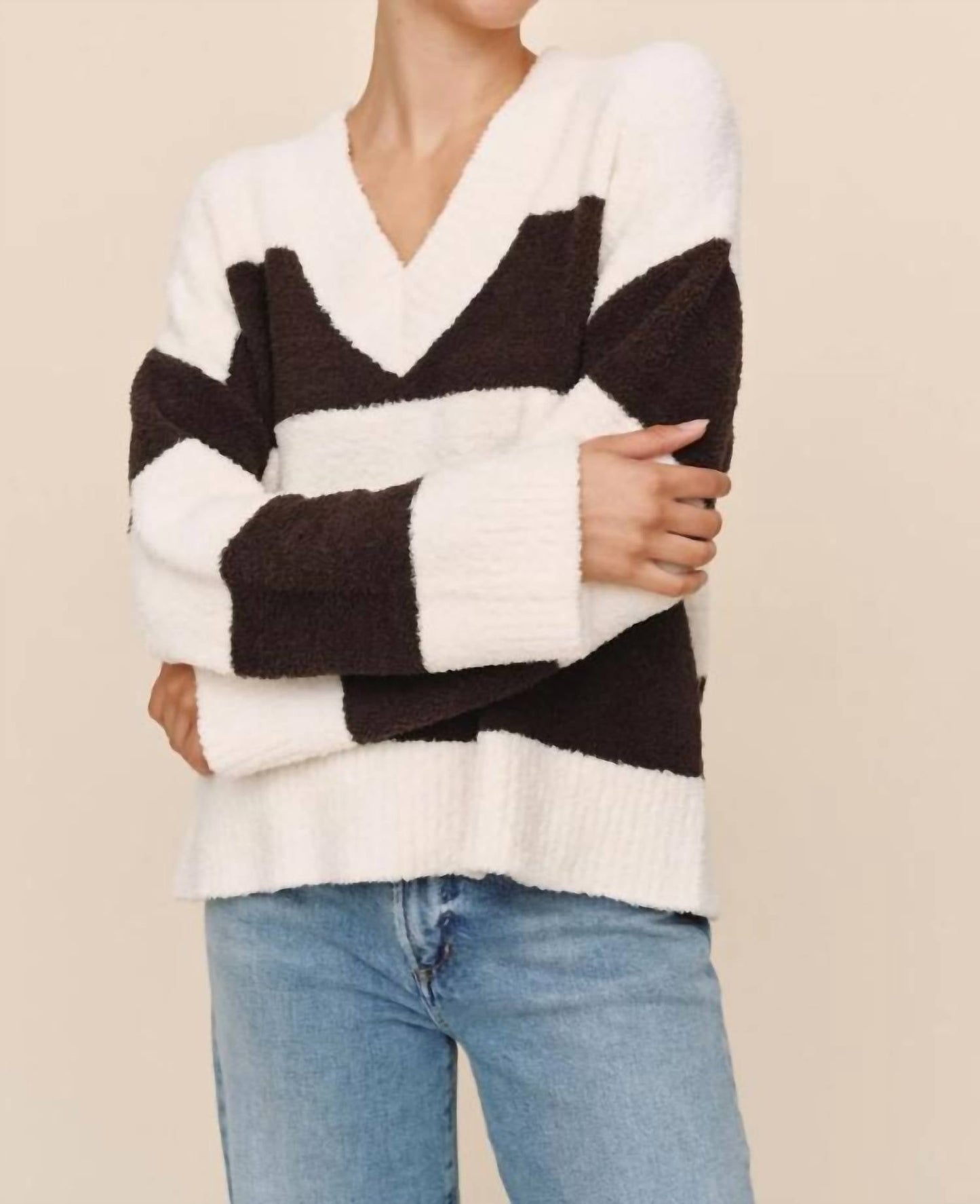 Bella Dahl - Oversized V Neck Sweater
