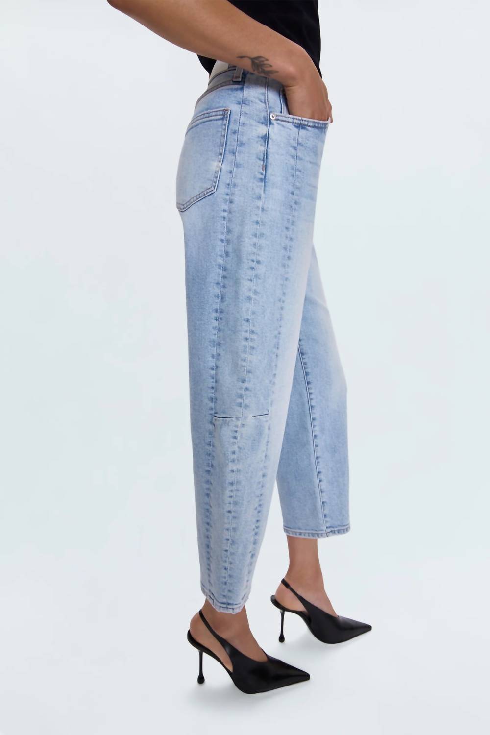 Pistola - Eli High Rise Arched Leg Jeans