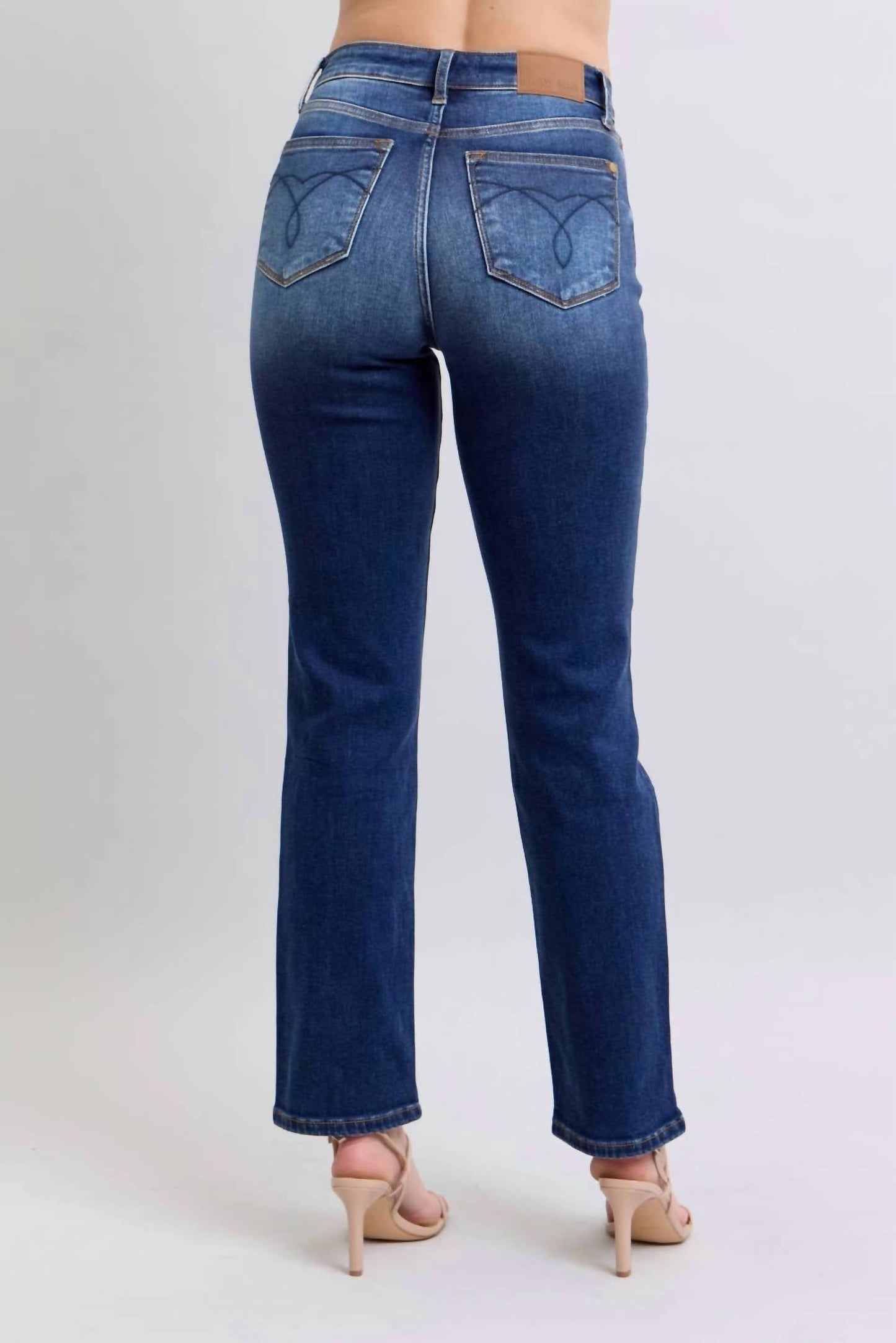 Judy Blue - Thermal Straight Jeans