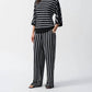 Joseph Ribkoff - Silky Knit Stripe Print Fitted Top