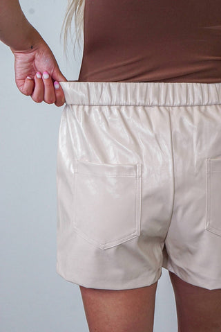 Buddylove - Shorts de couro Vince