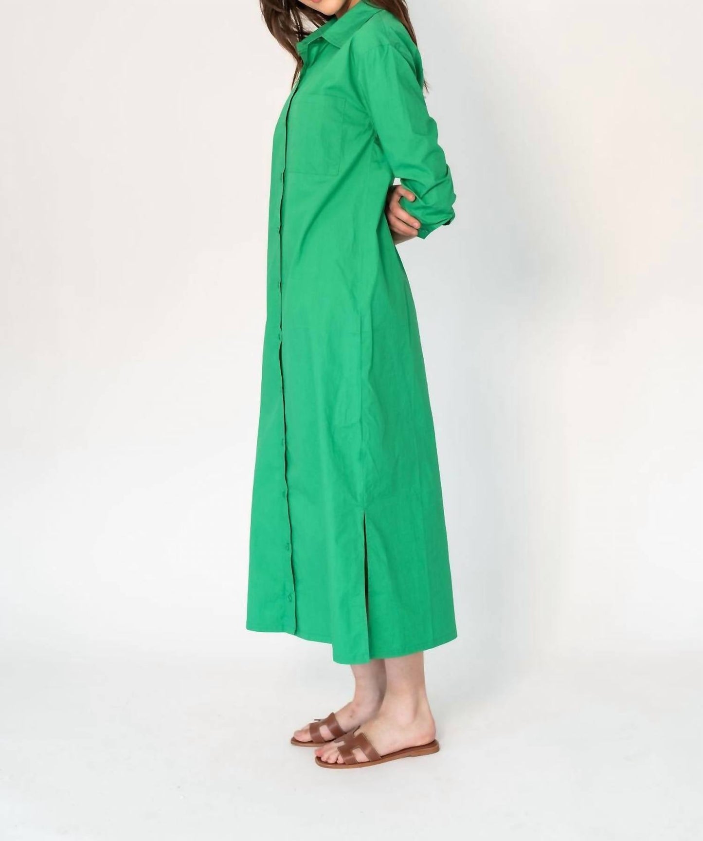 Recollection Brand - Maxi Shirt Dress